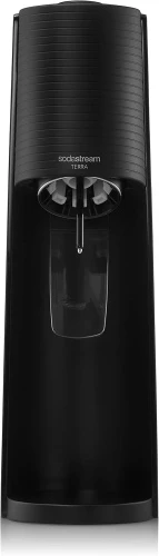 Gėrimų gaminimo aparatas SodaStream Terra juodas +2 buteliukai