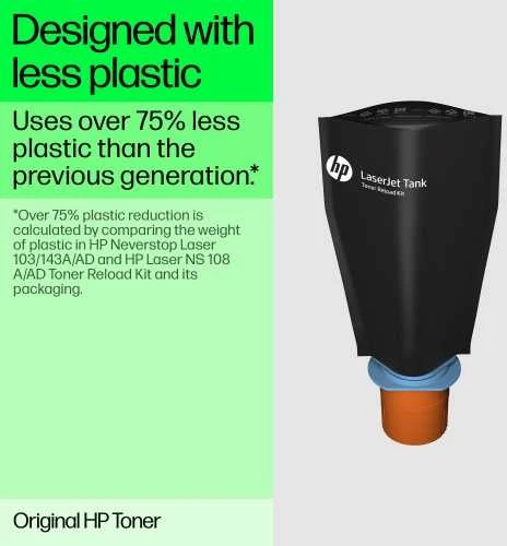 Hewlett Packard (HP) „HP 153X High Yield Juodas Toneris Reload Kit“, 5000 puslapių, skirtas HP LaserJet bakui