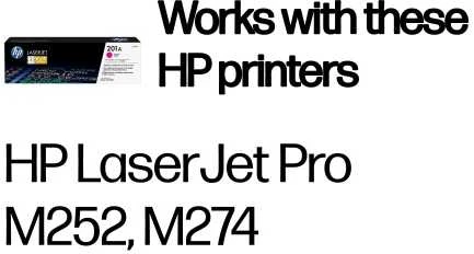 Hewlett Packard (HP) HP 201A Magenta lazerinis Toneris Cartridge, 1400 pages, for HP Color LaserJet 277, Pro M252
