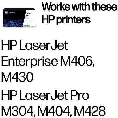 Hewlett Packard (HP) HP 59A (CF259A) Lazerinė kasetė, Juoda
