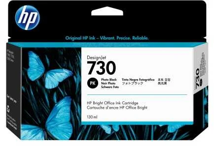 Hewlett Packard (HP) HP 730 (P2V67A) Rašalinė kasetė, Foto juoda
