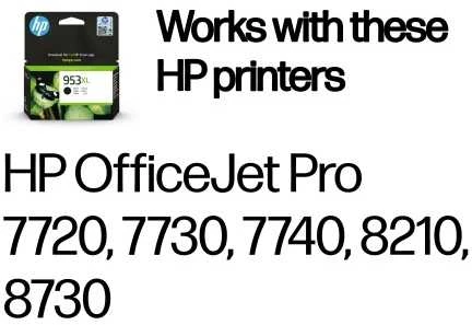 Hewlett Packard (HP) HP 953 XL rašalo kasetė Juodas 2000 psl.
