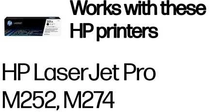 Hewlett Packard (HP) HP 201A Juodas lazerinis Toneris Cartridge, 1500 pages, for HP Color LaserJet 277, Pro M252