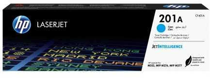 „Hewlett Packard“ (HP) „HP 201A Cyan Original LaserJet Toneris Cartridge“, 1330 puslapių, skirta HP Color LaserJet 277, Pro M252, Pro M274n