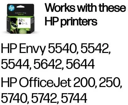 Hewlett Packard (HP) HP 62XL (C2P05AE) Rašalinė kasetė, Juoda