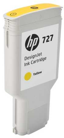 Hewlett Packard (HP) HP 727 300 ml rašalo kasetė geltona