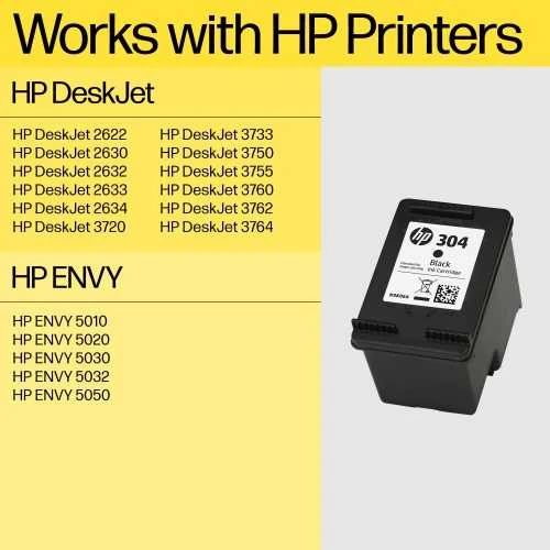 Hewlett Packard (HP) HP 304 Tri-color (N9K05AE) Rašalinė kasetė, CMY