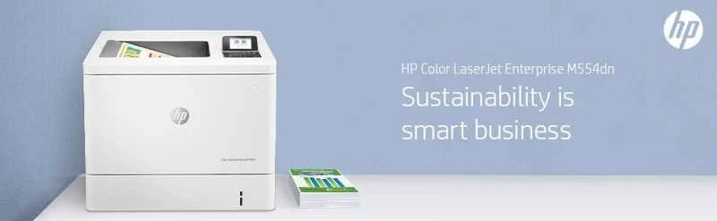 Spausdintuvas „Hewlett Packard“ (HP) „HP Color LaserJet Enterprise M554dn“ A4 spalvotas lazerinis USB 33 psl./min. (ML)