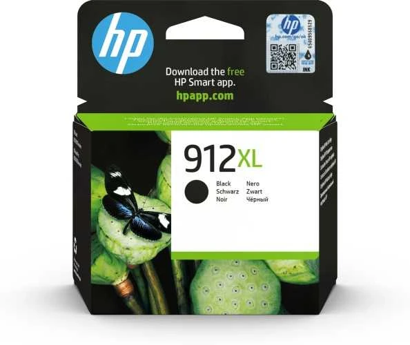 Hewlett Packard (HP) HP 912XL (3YL84AE) Rašalinė kasetė, Juoda