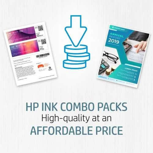 Hewlett Packard (HP) HP 932/933 4-pack (6ZC71AE) Rašalinių kasečių komplektas, BK/C/M/Y