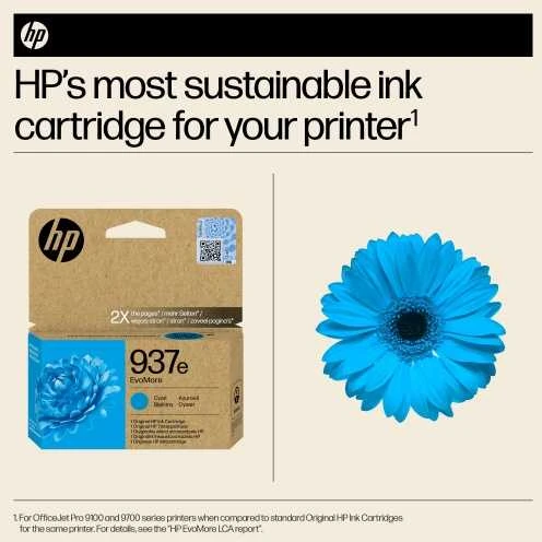 HP No. 937 mėlynas Instant Ink EVOMORE