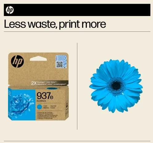 HP No. 937 mėlynas Instant Ink EVOMORE