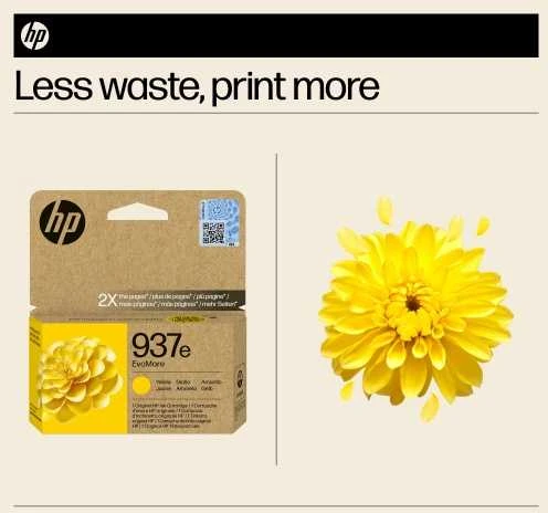 HP No. 937 geltona Instant Ink EVOMORE
