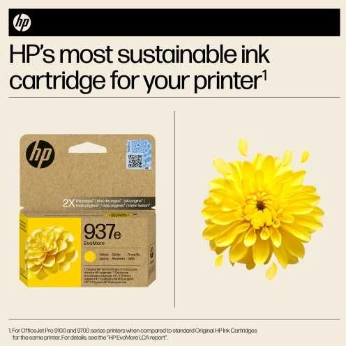 HP No. 937 geltona Instant Ink EVOMORE
