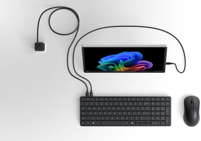 HP C90CKUT Nešiojamo kompiuterio įkroviklis 65W GaN, USB-C, EU, Juoda