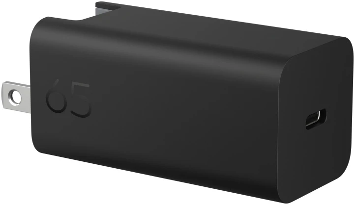 HP C90CKUT Nešiojamo kompiuterio įkroviklis 65W GaN, USB-C, EU, Juoda