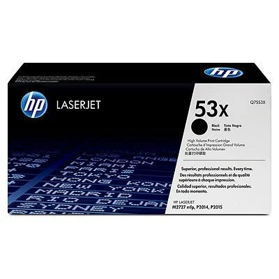 Hewlett Packard (HP) HP Q7553X kasetė, juoda, didelės talpos