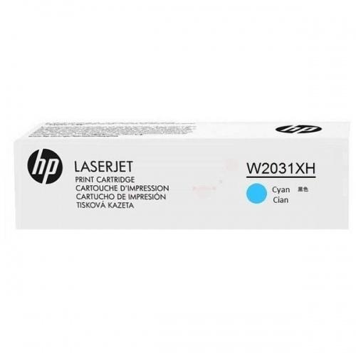 Hewlett Packard (HP) HP contract (W2031XH, 415X), žydra kasetė