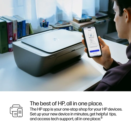 HP DeskJet 2910 AiO Spausdintuvas rašalinis spalvotas MFP A4 7.5 ppm USB Wi-Fi