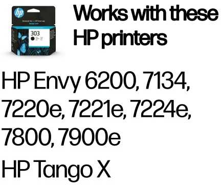Hewlett Packard (HP) HP 303 (T6N02AE) Rašalinė kasetė, Juoda