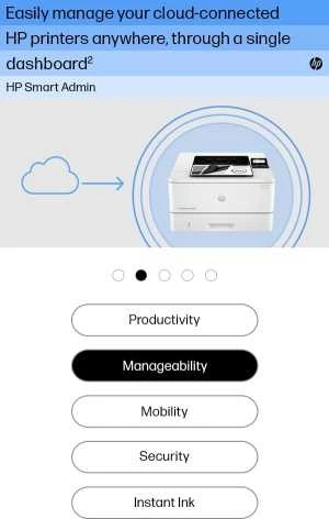 Hewlett Packard (HP) HP LaserJet Pro M4002dw, spausdintuvas