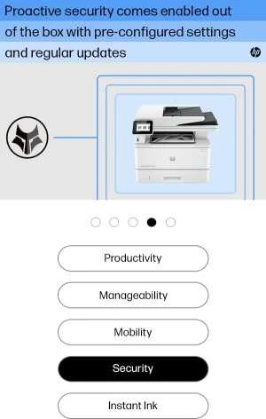 Spausdintuvas Hewlett Packard (HP) HP LaserJet Pro MFP 4102fdw MFP Mono lazerinis A4 38 psl./min. Kopijavimas 40 psl./min. Spausdinimas 350 lapų LAN „Wi-Fi“ USB „Bluetooth“ USB