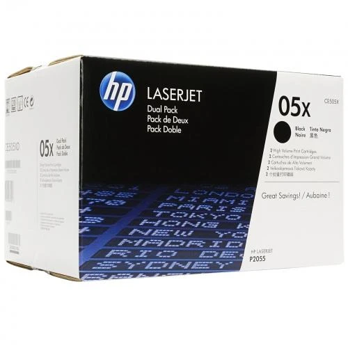 „Hewlett Packard“ (HP) „HP LaserJet P2035/55 Juodas“ spausdinimo kasetė (2x6 500 puslapių)