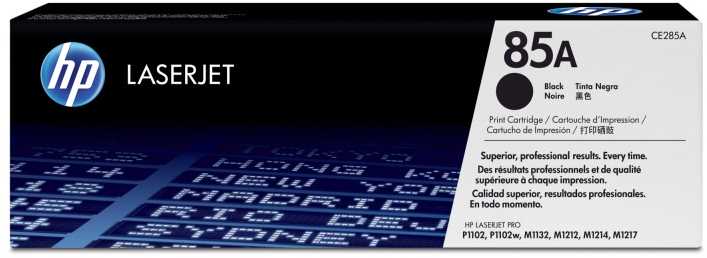 Hewlett Packard (HP) HP 85A (CE285A) Lazerinė kasetė, Juoda