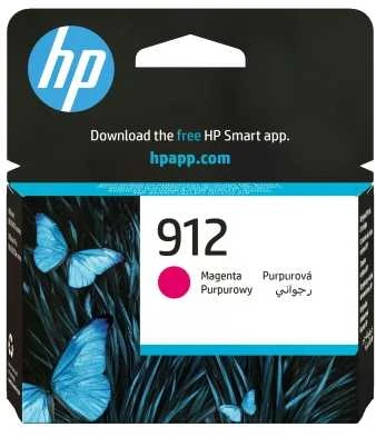 Hewlett Packard (HP) HP 912 (3YL78AE) Rašalinė kasetė, Purpurinė