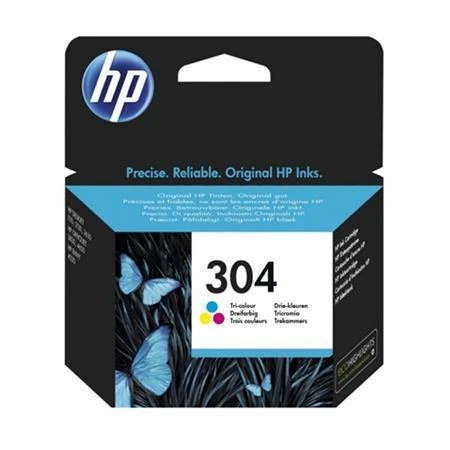 Hewlett Packard (HP) HP 304 Tri-color (N9K05AE) Rašalinė kasetė, CMY