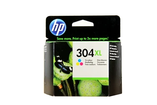 Hewlett Packard (HP) HP Nr.304 XL (N9K07AE), trispalvė kasetė