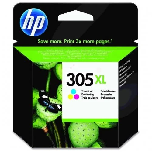 Hewlett Packard (HP) HP 305XL Tri-color (3YM63AE) Rašalinė kasetė, CMY