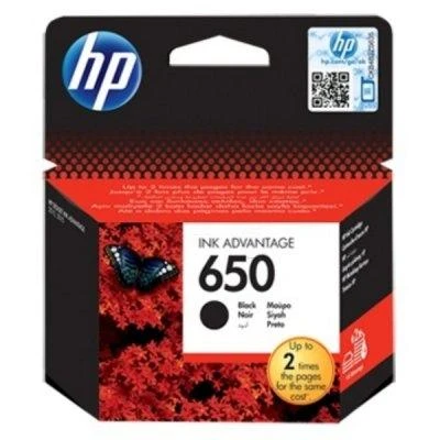 Hewlett Packard (HP) HP 650 (CZ101AE) Rašalinė kasetė, Juoda