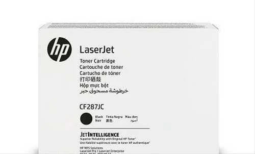 Hewlett Packard (HP) HP No.87X (CF287X), juoda kasetė lazeriniams spausdintuvams, 18000 psl.
