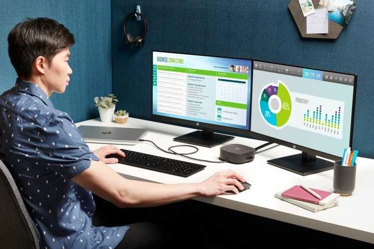 HP USB-C Dock G5 (5TW10AA) Jungčių stotelė, Juoda