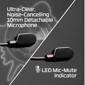 HyperX Cloud III belaidės žaidimų ausinės su mikrofonu, Juodos