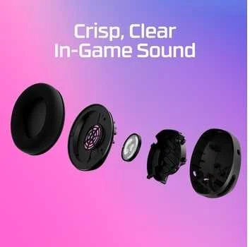Žaidimų ausinės HyperX Cloud Stinger 2 Core, Juodos