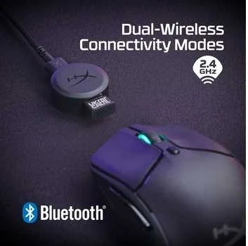 Hewlett Packard (HP) HyperX Pulsefire Haste 2 belaidė pelė (Juoda) | 26000 DPI