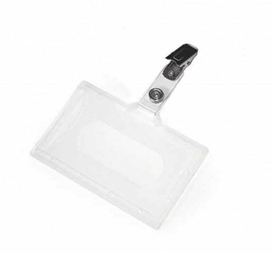 ARGO Identifikatoriaus kortelei dėklas su segtuku, 55x90 mm 0613-006