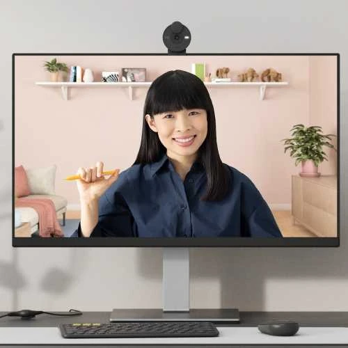 Internetinė kamera Logitech Brio 300, juoda