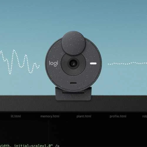 Internetinė kamera Logitech Brio 300, juoda
