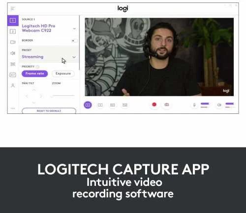  Internetinė kamera Logitech Brio 4 K Stream edition