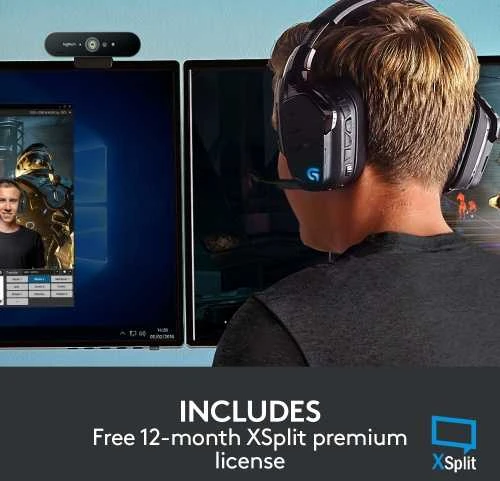 Internetinė kamera Logitech Brio 4 K Stream edition