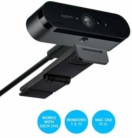  Internetinė kamera Logitech Brio 4 K Stream edition