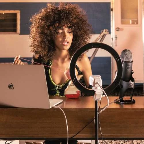 Internetinė kamera Logitech StreamCam, Baltos spalvos