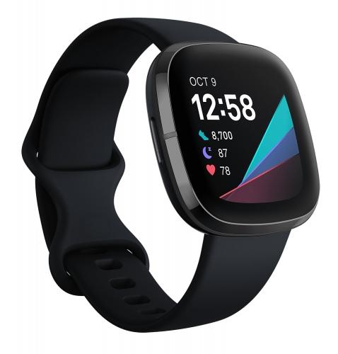 Išmanusis laikrodis Fitbit Sense, Juodas