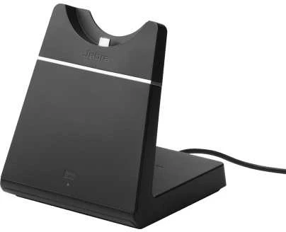 Jabra Evolve 65 SE UC Stereo Belaidės ausinės su mikrofonu, Bluetooth, Charging Stovas