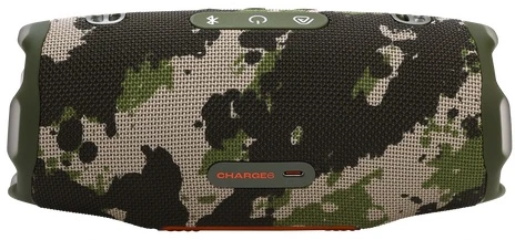 JBL Charge 6 Nešiojama garso kolonėlė, Bluetooth, Squad (Camouflage)