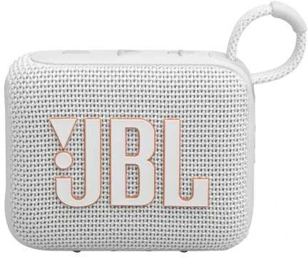 Nešiojama kolonėlė JBL Go 4, Baltos spalvos