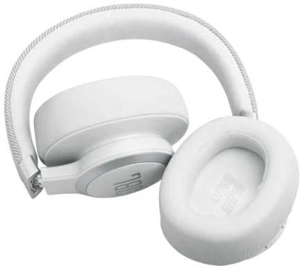 JBL Live 770NC belaidės ausinės su True ANC, Baltos